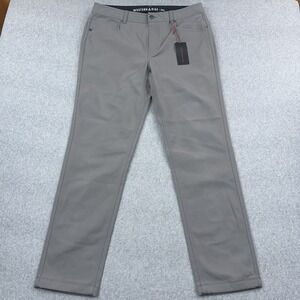 NEW Western Rise Evolution Pants Mens 34x31 Steel Grey 4-Way Stretch Travel